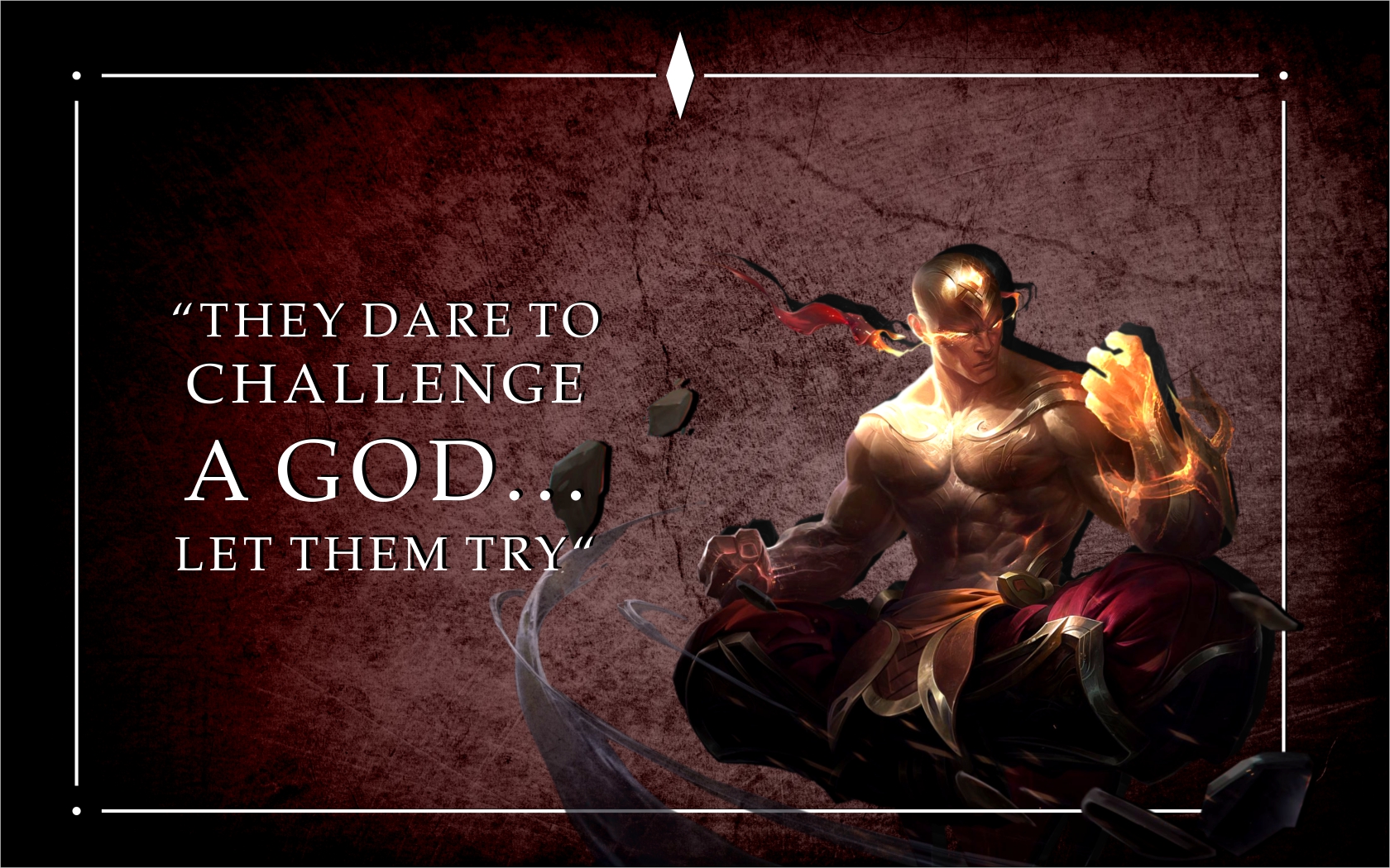 Godfist Leesin Wallpaper 1680x1050px By Zyslek On Deviantart Godfist Leesin Wallpaper 1680x1050px By Zyslek On Deviantart