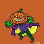 Jack O'Lantern in a Cape