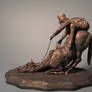 Horse-JockeySculpture