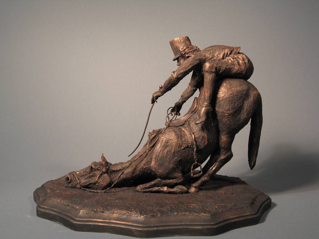 Horse-JockeySculpture