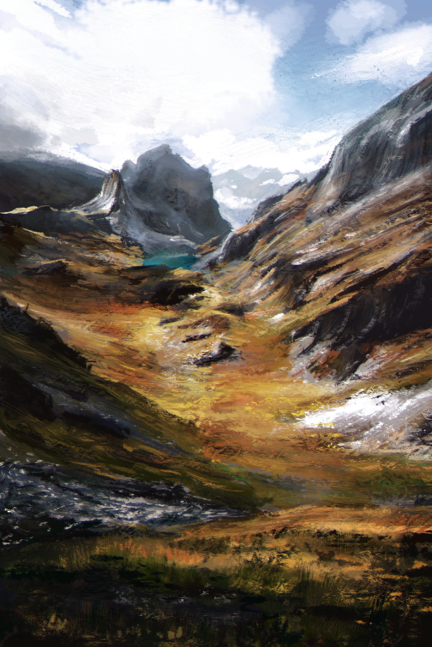 Study - Mountains