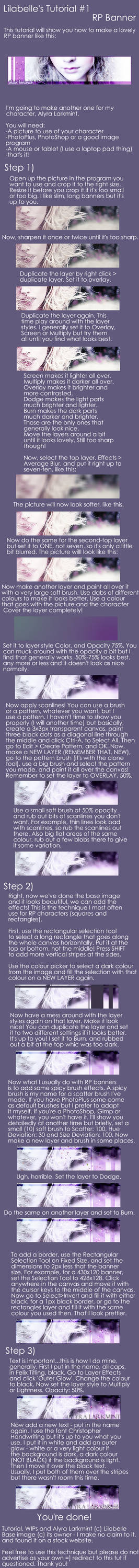 Tutorial 1: RP Banner by Lilabelle on DeviantArt