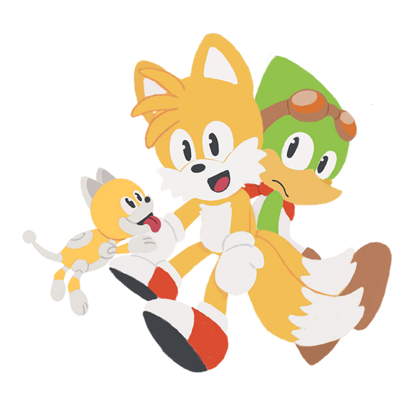 Tails Compass Tails Adventure by clockworkstarss on DeviantArt