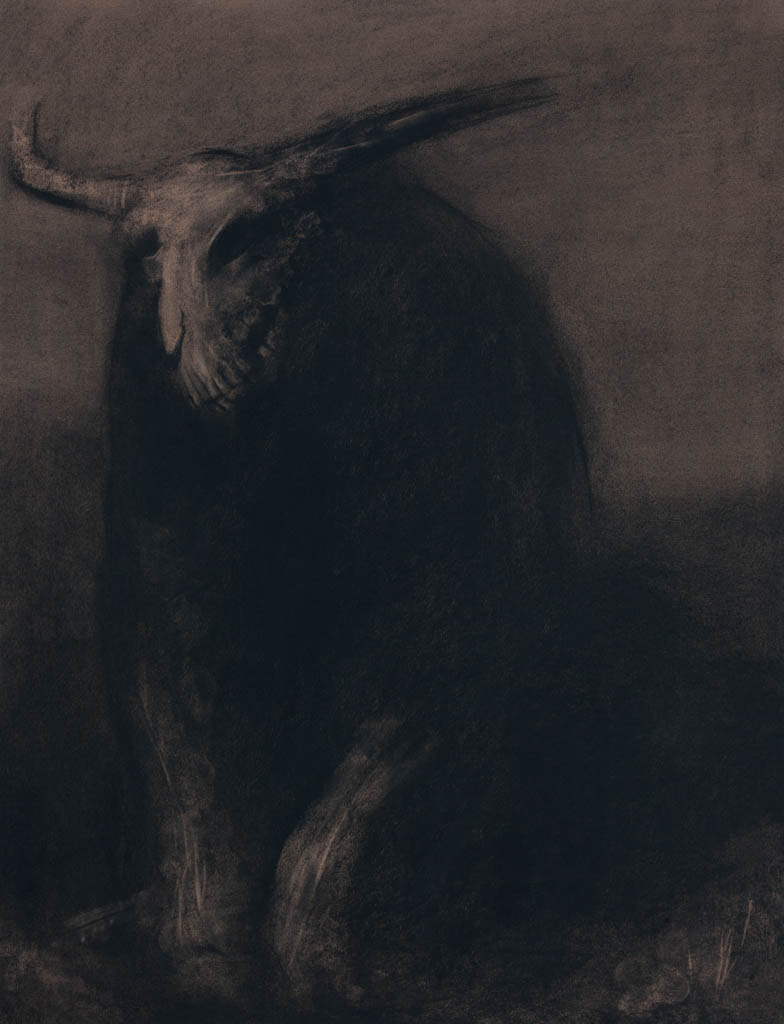 Minotaur 19X25 charcoal