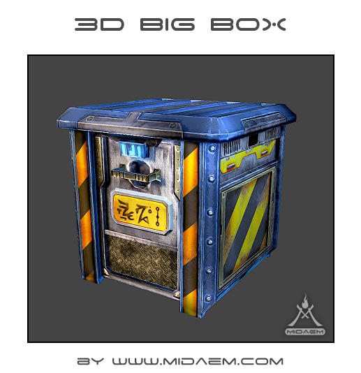 3D Big Box + 3D video TurnAround by mizukoiuchi on DeviantArt