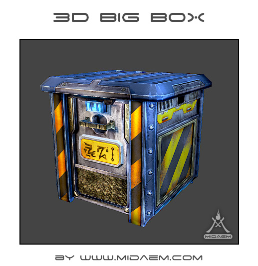 3D Big Box + 3D video TurnAround