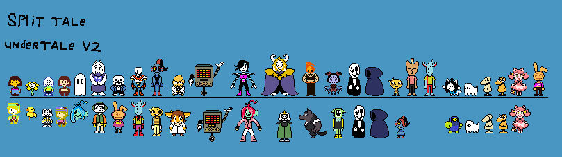Split Tale Woman Splittale by rolar22 on DeviantArt