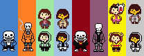 Swapshift Bad Time Trio + swapshift frisk by rolar22 on DeviantArt