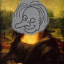 Mona Lisa Mr. Bean edition