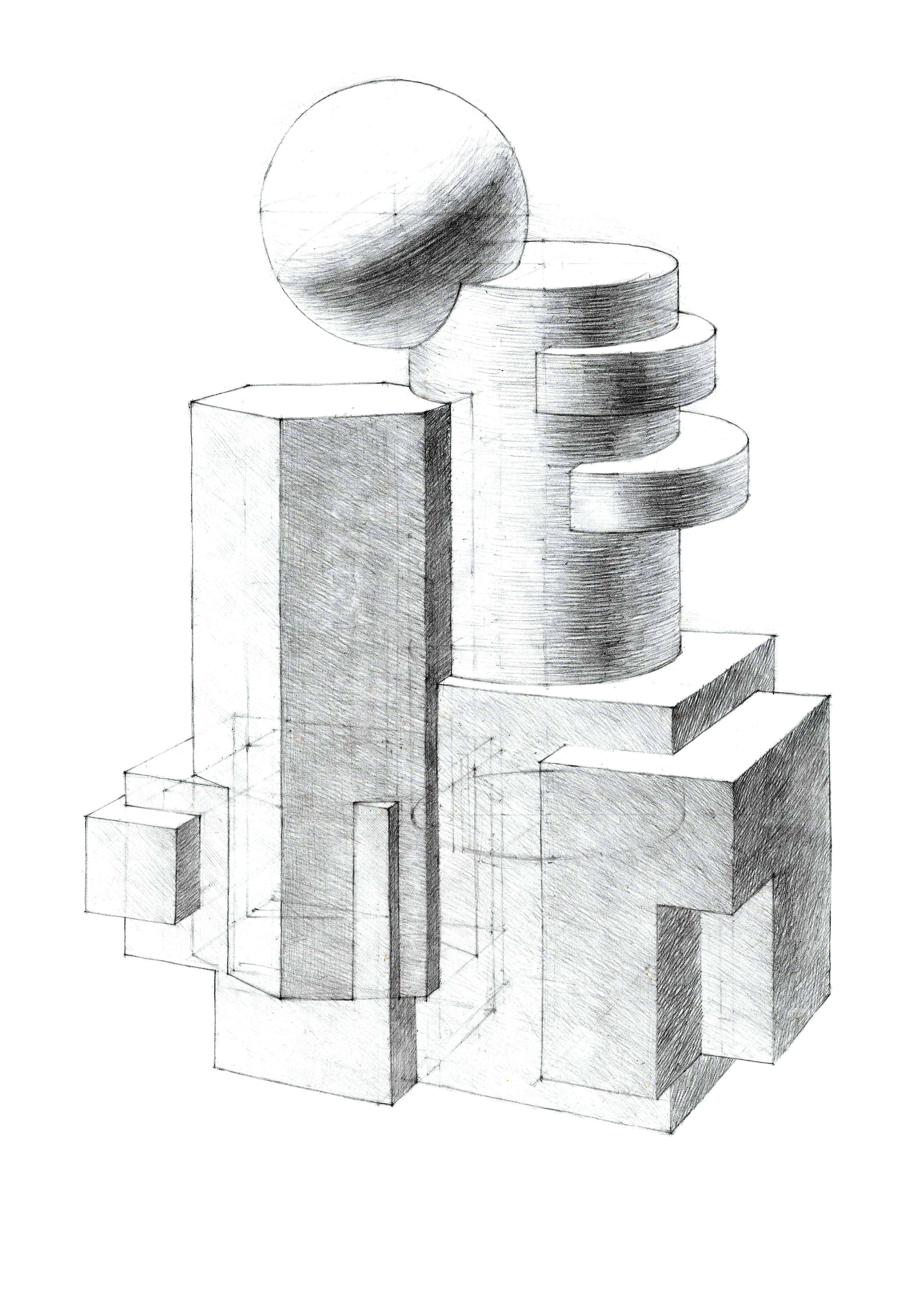 I.Ovchinnikova architectural composition #2