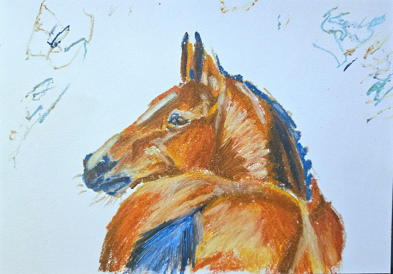 Bay baby oil pastel