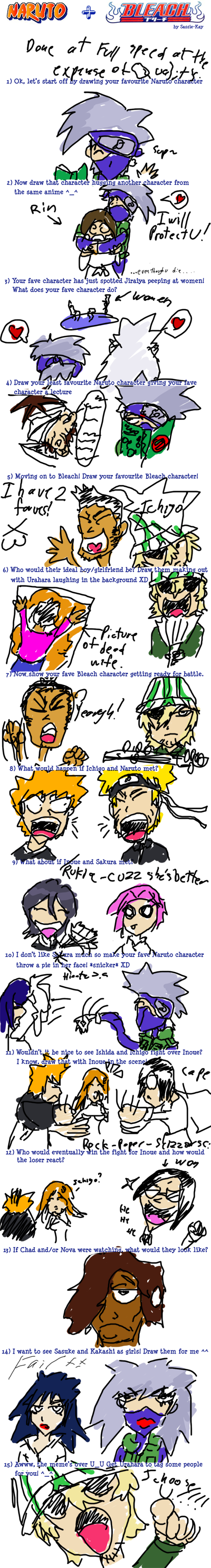 Bleach Naruto Meme By Blazingganondorf On Deviantart Bleach Naruto Meme By Blazingganondorf On Deviantart