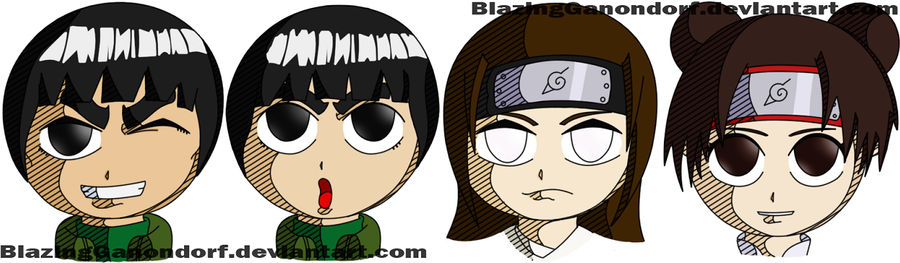 Tim Gordon Chibi Shippuden Chibis - Team Guy by BlazingGanondorf on DeviantArt