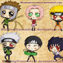 Naruto Chibis - Team 7