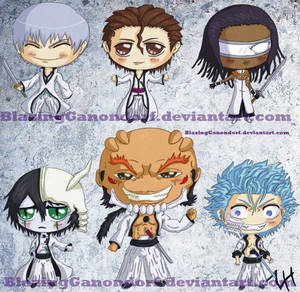 Bleach Chibis -Villain Edition