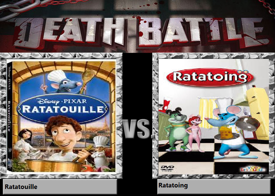 Ratatouille vs. Ratatoing by LightArcIndumati on DeviantArt