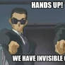 Invisible guns