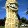Creepy Peanut Statue (Cursed Image)
