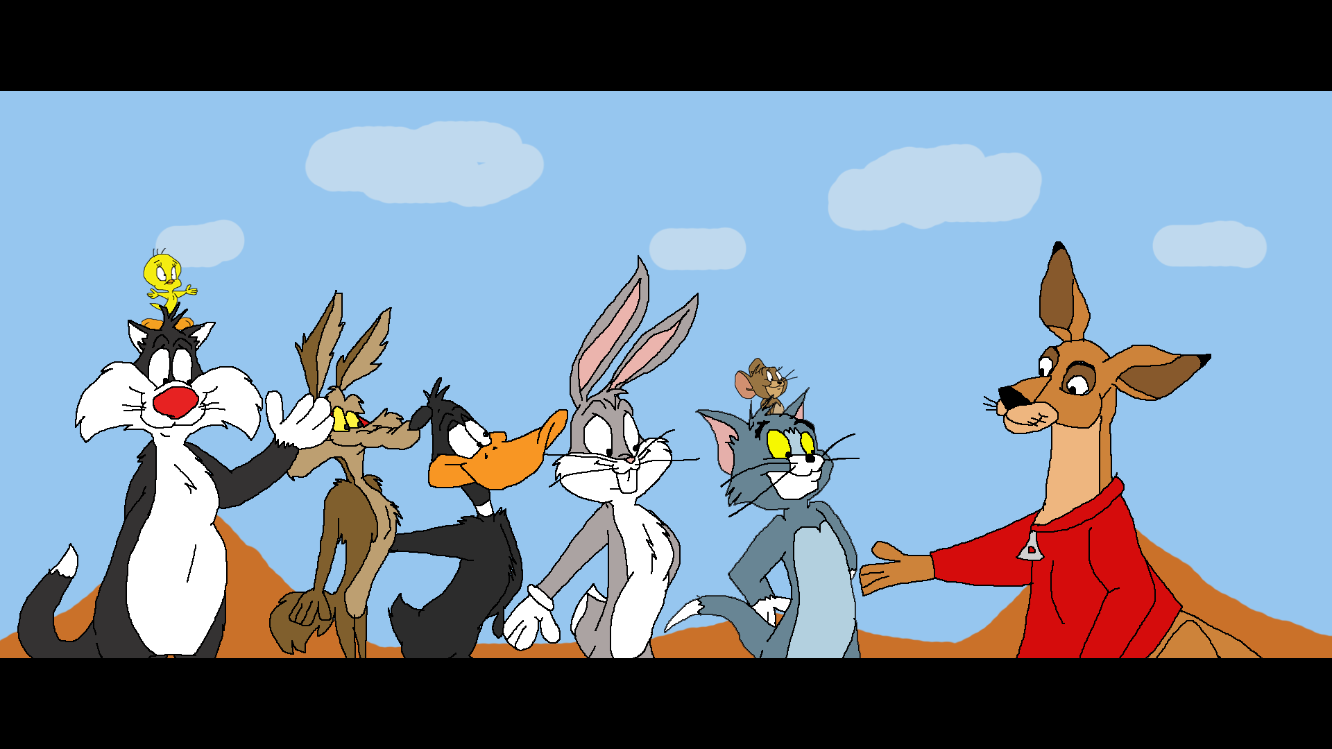 Looney Tunes, Tom and Jerry meet Jackie legs by TomArmstrong20 on