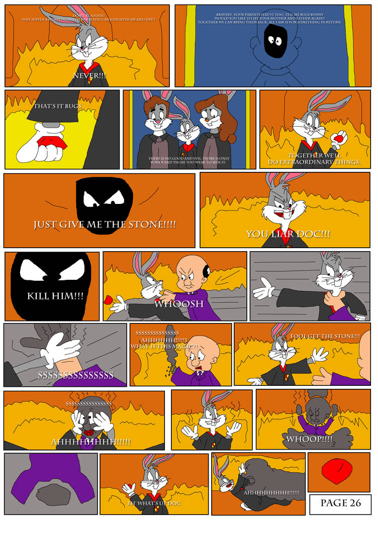Bugs Bunny PS: page 26 Elmer Fudd two face by TomArmstrong20 on DeviantArt