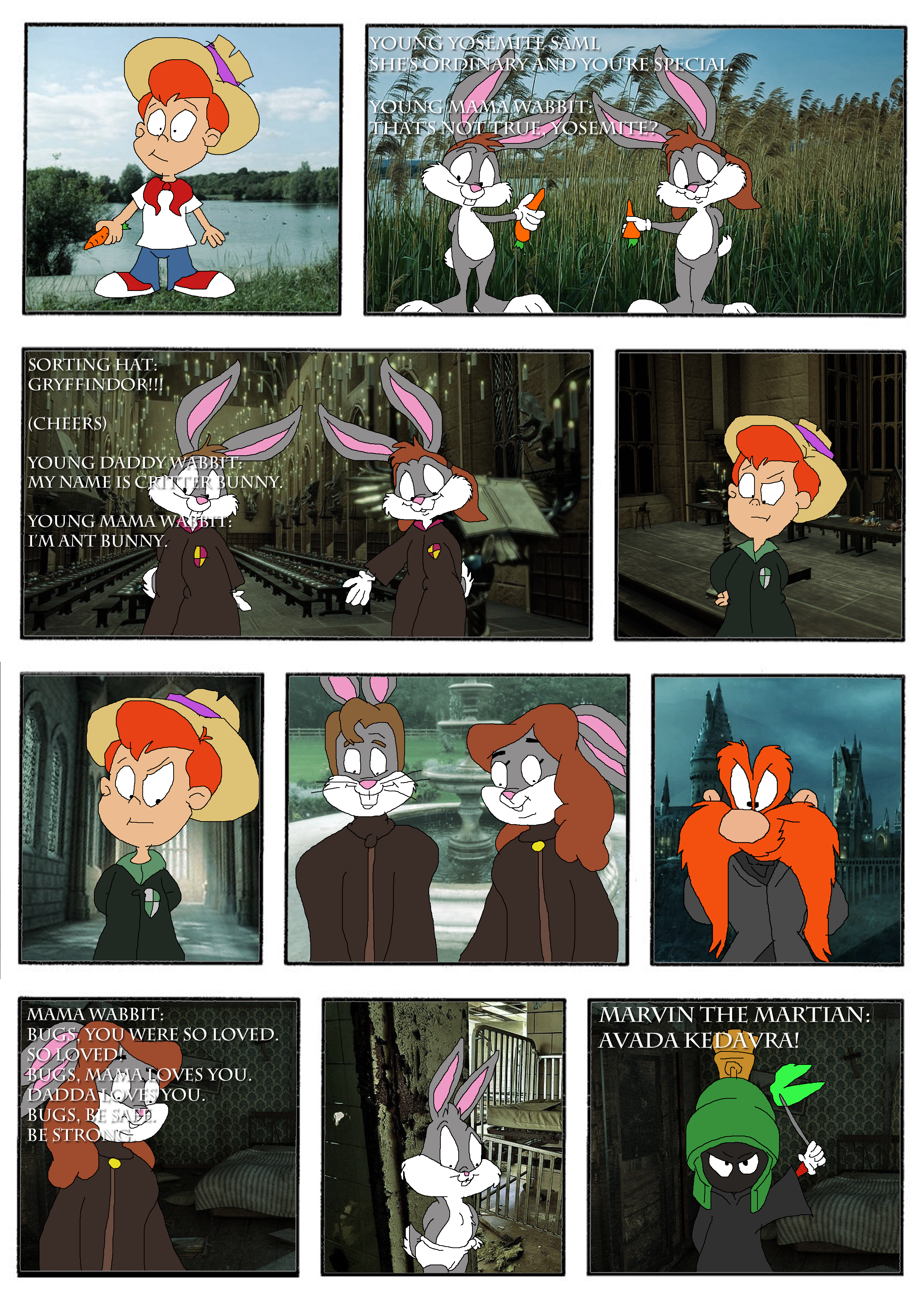 Bugs Bunny DHP2 page 14 Yosemite Sam s past pt 1 by