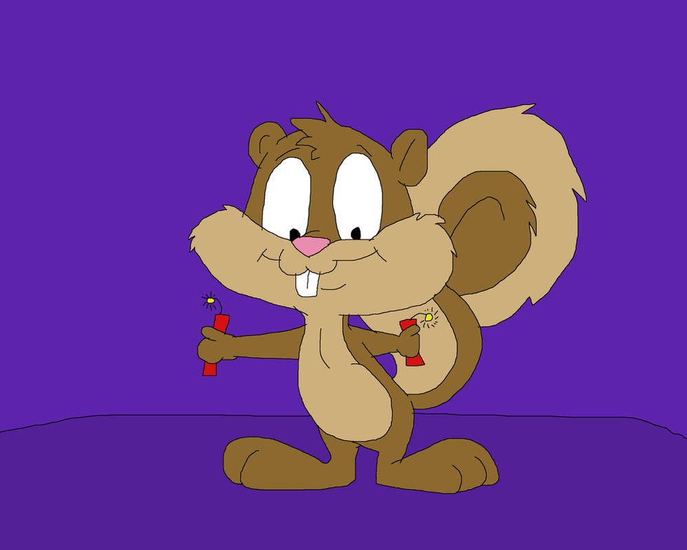 Dirpy Squirrel Skippy Squirrel with dynamite by TomArmstrong20 on DeviantArt