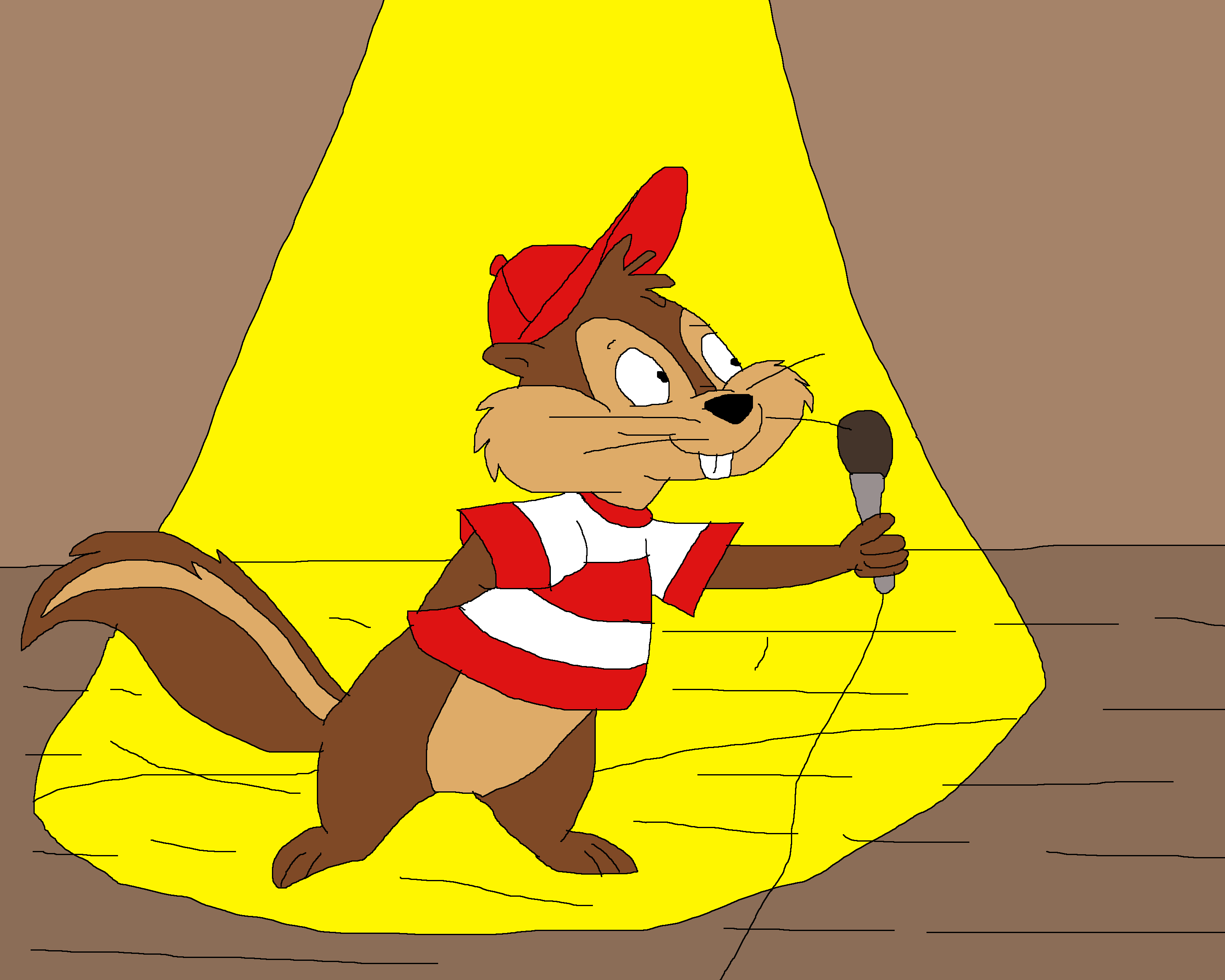 Charlie the Chipmunk with his speach by TomArmstrong20 on DeviantArt