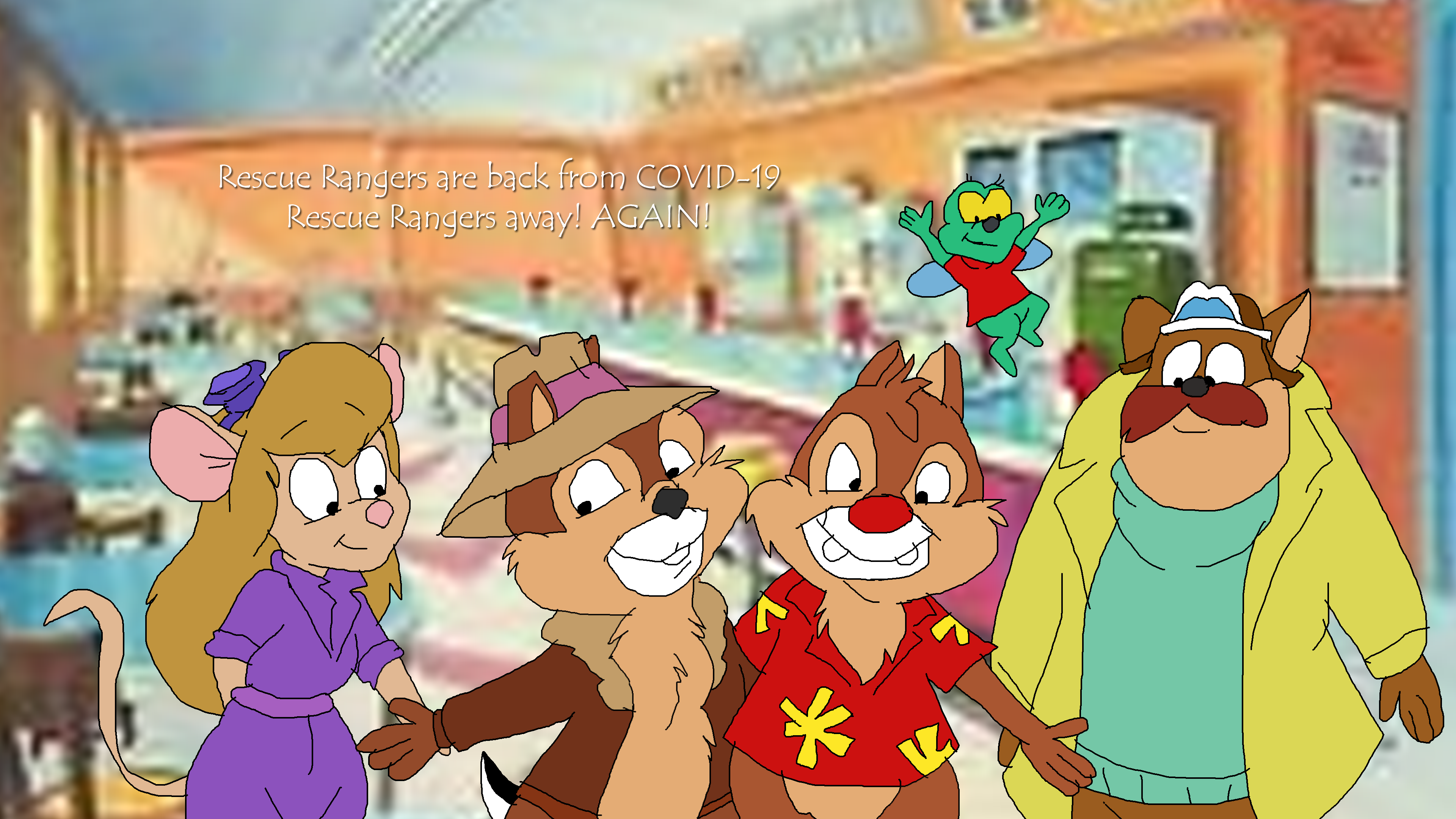 Pop Rescue Rangers Rescue Rangers Away again by TomArmstrong20 on DeviantArt
