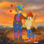 Happy Valentines day from Crash Bandicoot