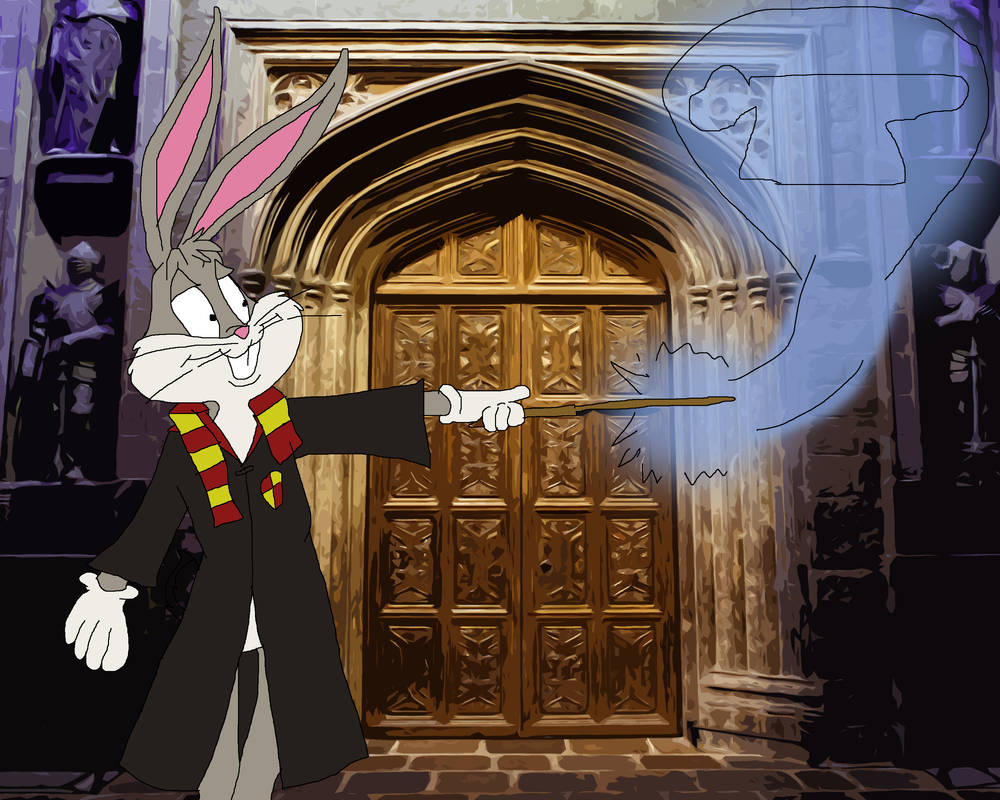 Bugs Bunny with Hogwarts uniform again by TomArmstrong20 on DeviantArt