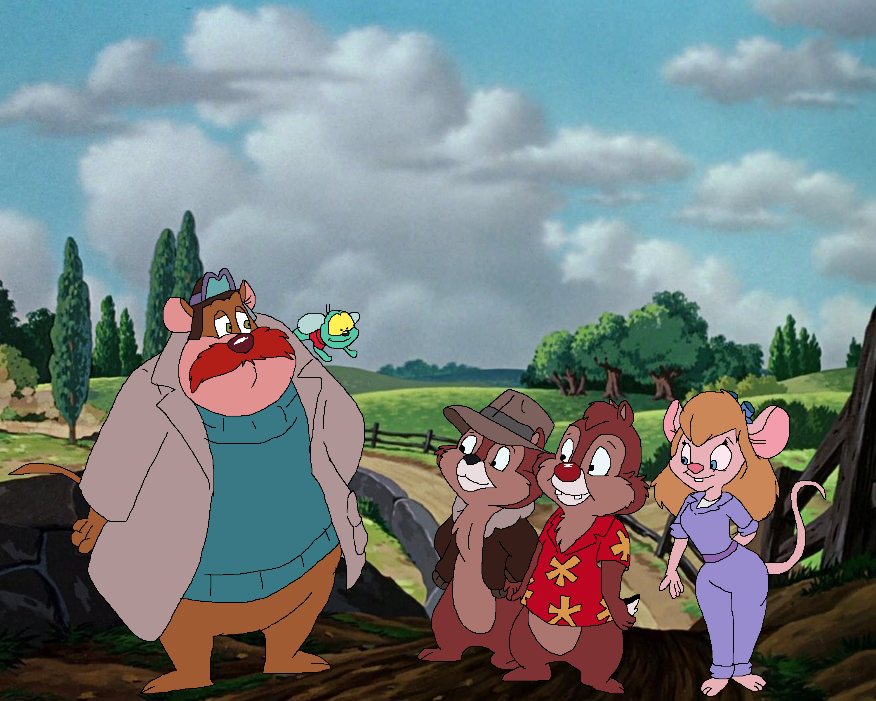 Pop Rescue Rangers Rescue Rangers on the mission by TomArmstrong20 on DeviantArt
