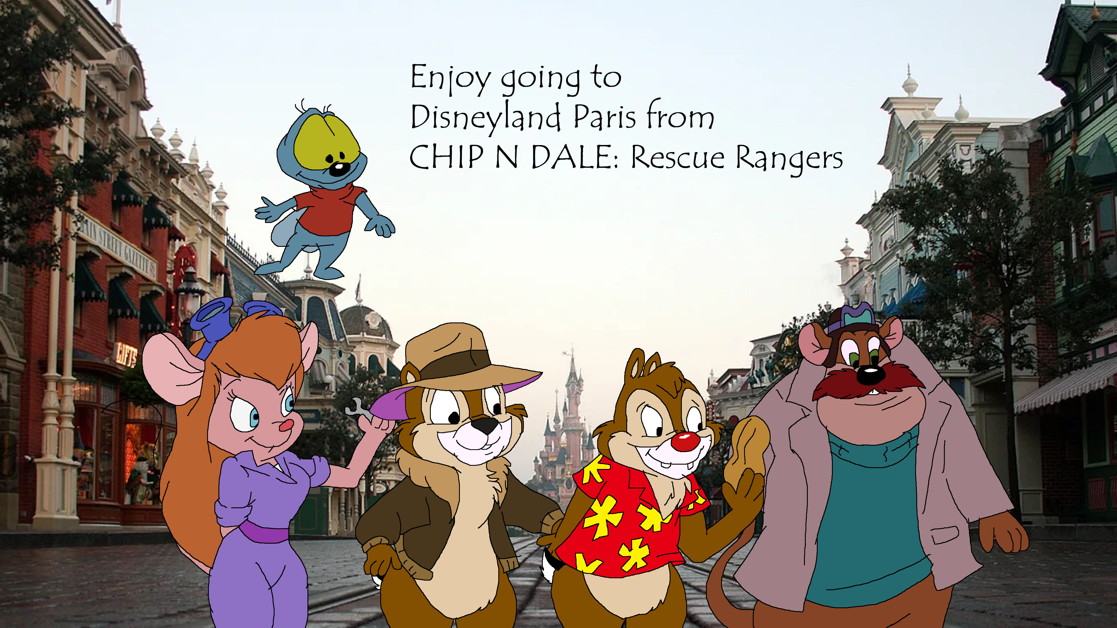 Have fun at Disney in Paris with Rescue Rangers by TomArmstrong20 on ...