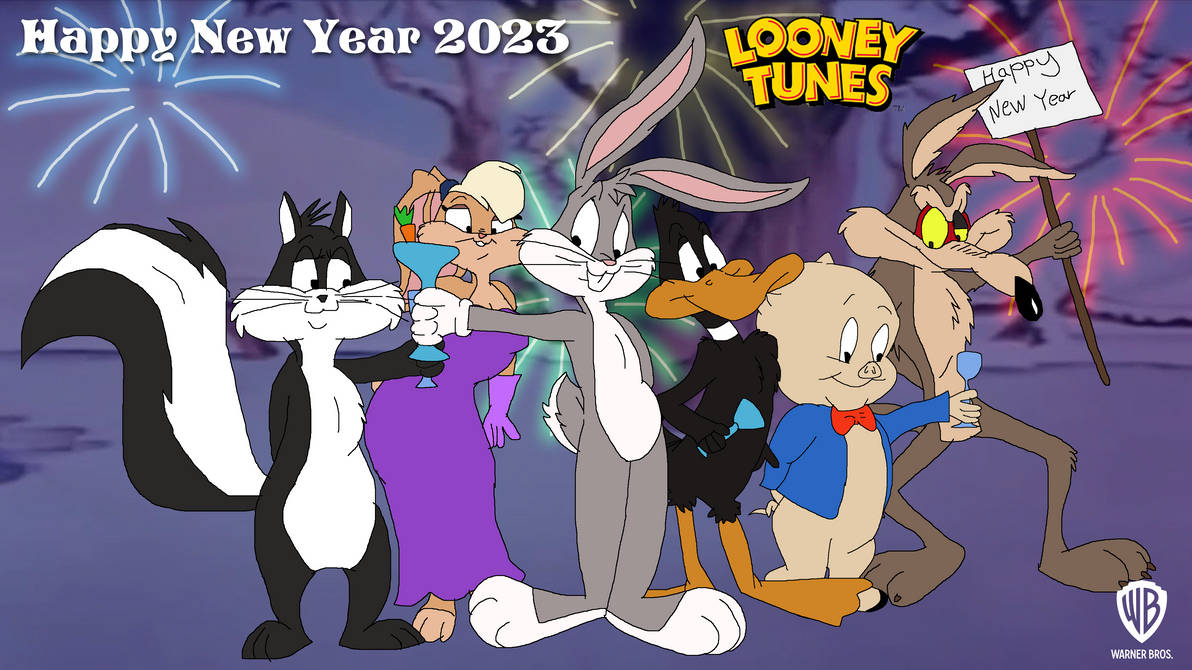 Happy New Year from Looney Tunes by TomArmstrong20 on DeviantArt