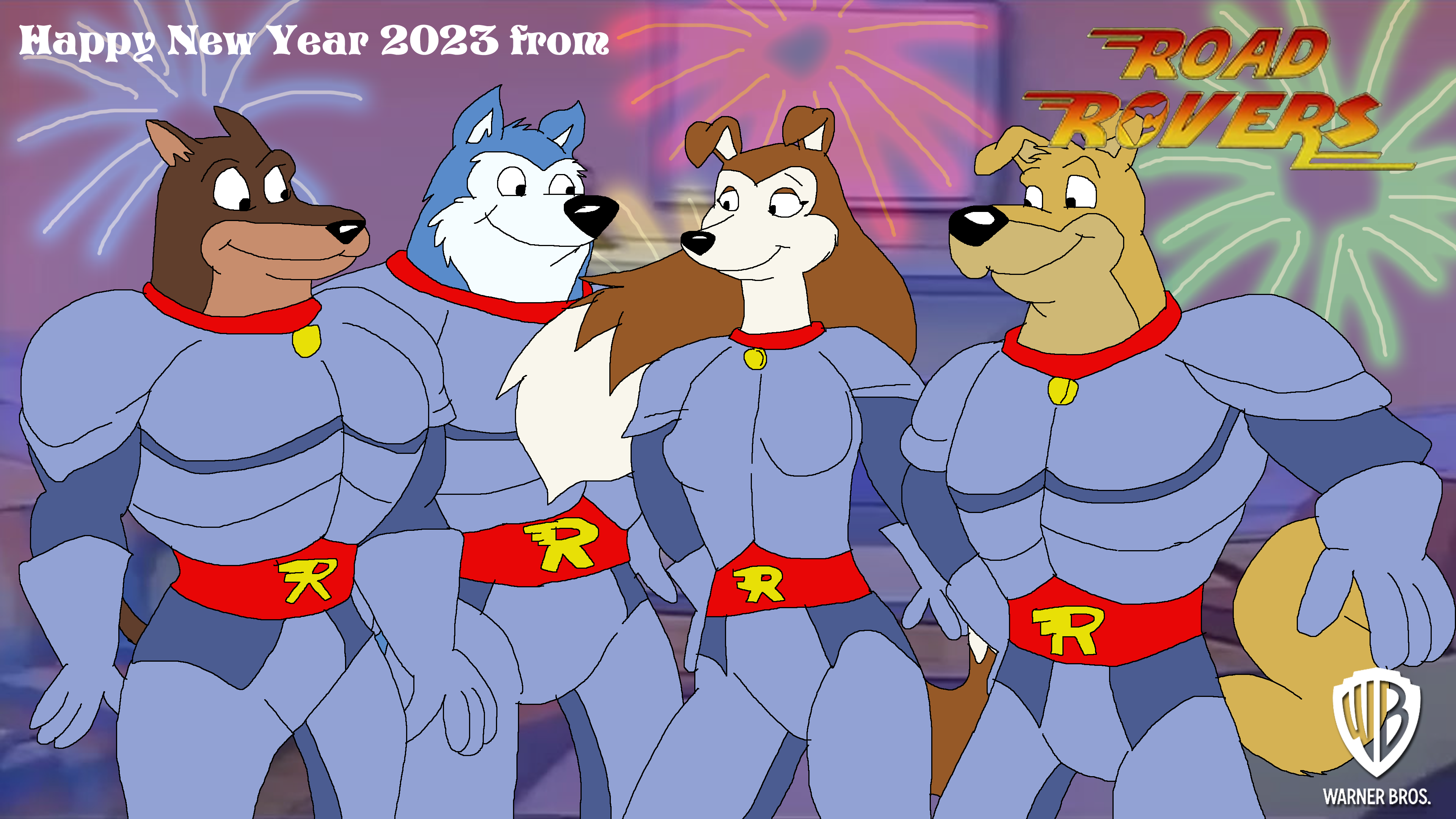 Happy New Year from Road Rovers by TomArmstrong20 on DeviantArt