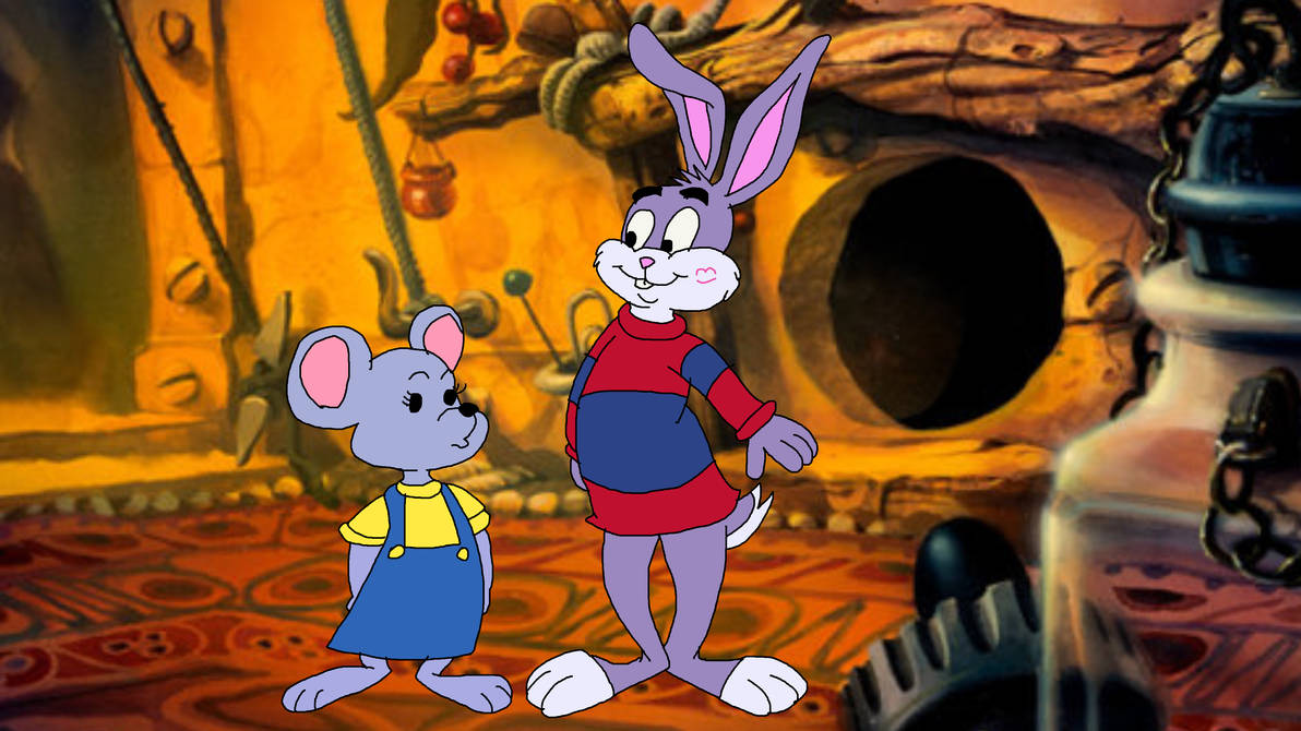 Reader Rabbit being kissed by Mat by TomArmstrong20 on DeviantArt