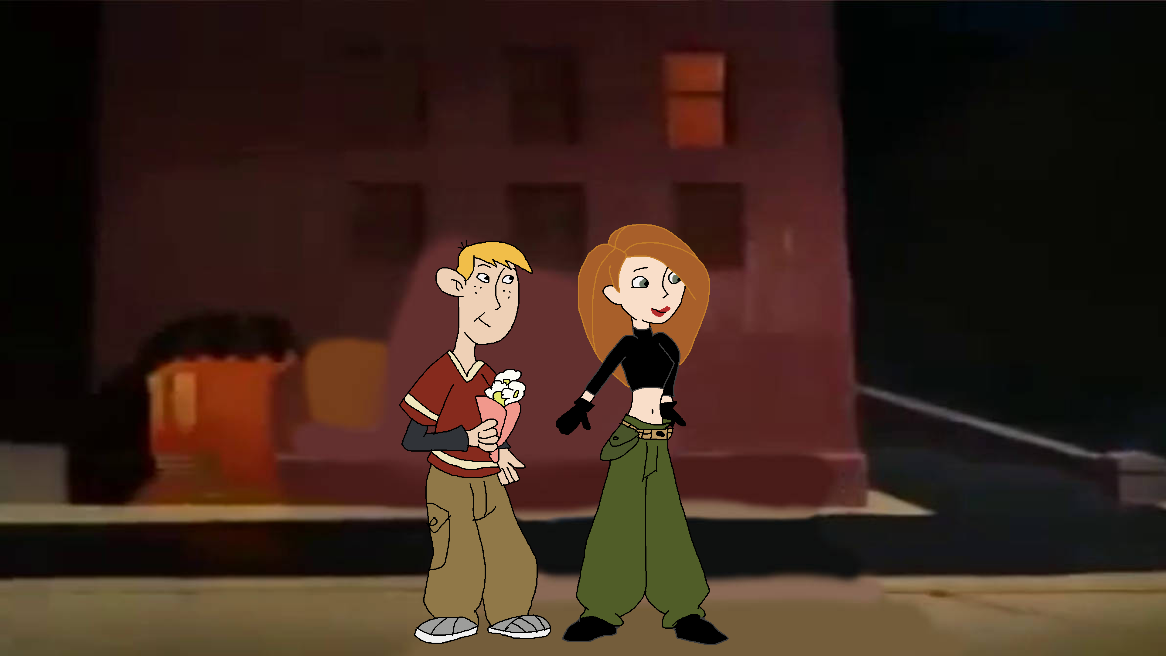 Ron Rambo Kim Kim and Ron on the date by TomArmstrong20 on DeviantArt