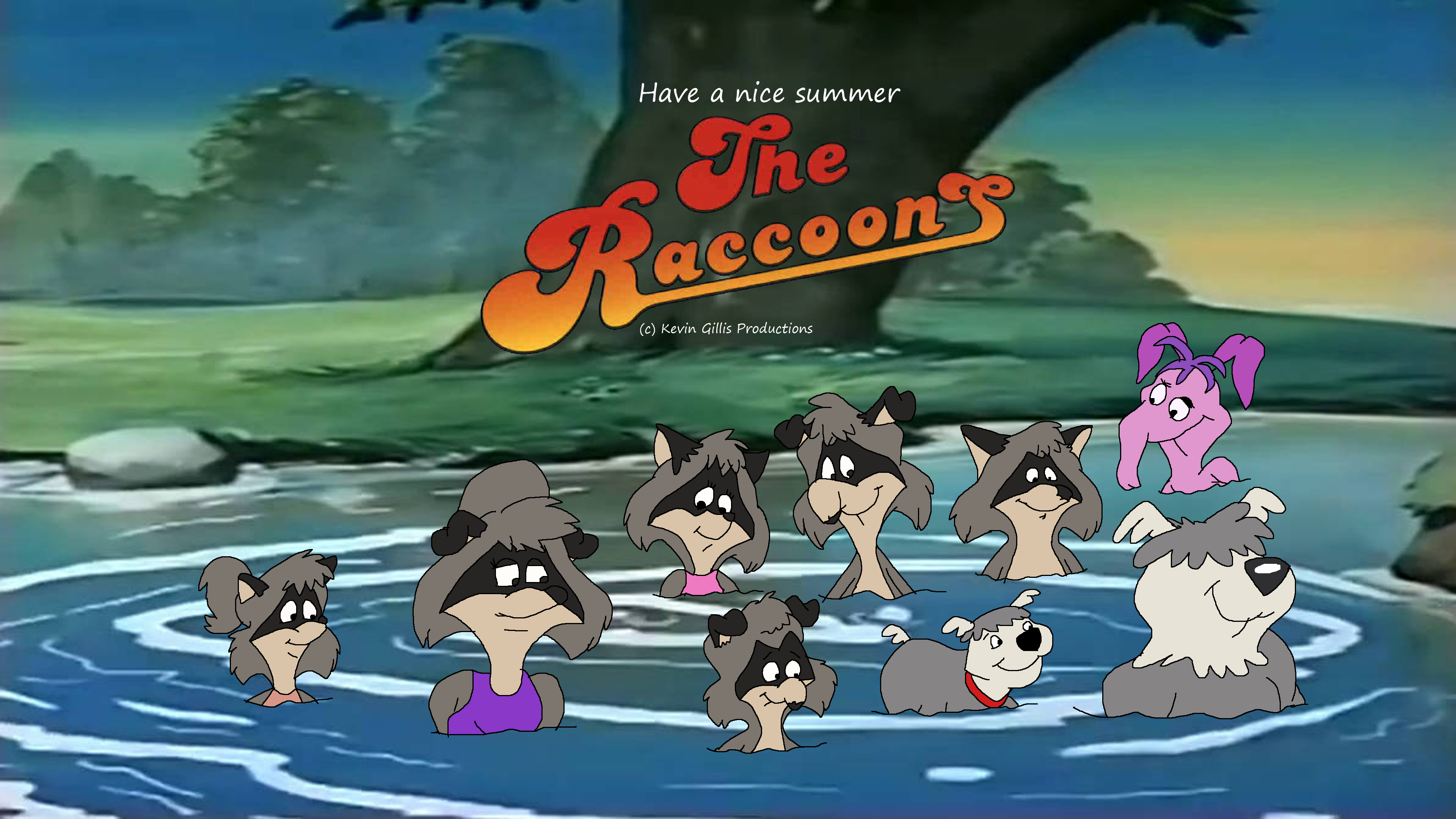 He Raccoons The Raccoons (Summer Edition) by TomArmstrong20 on DeviantArt