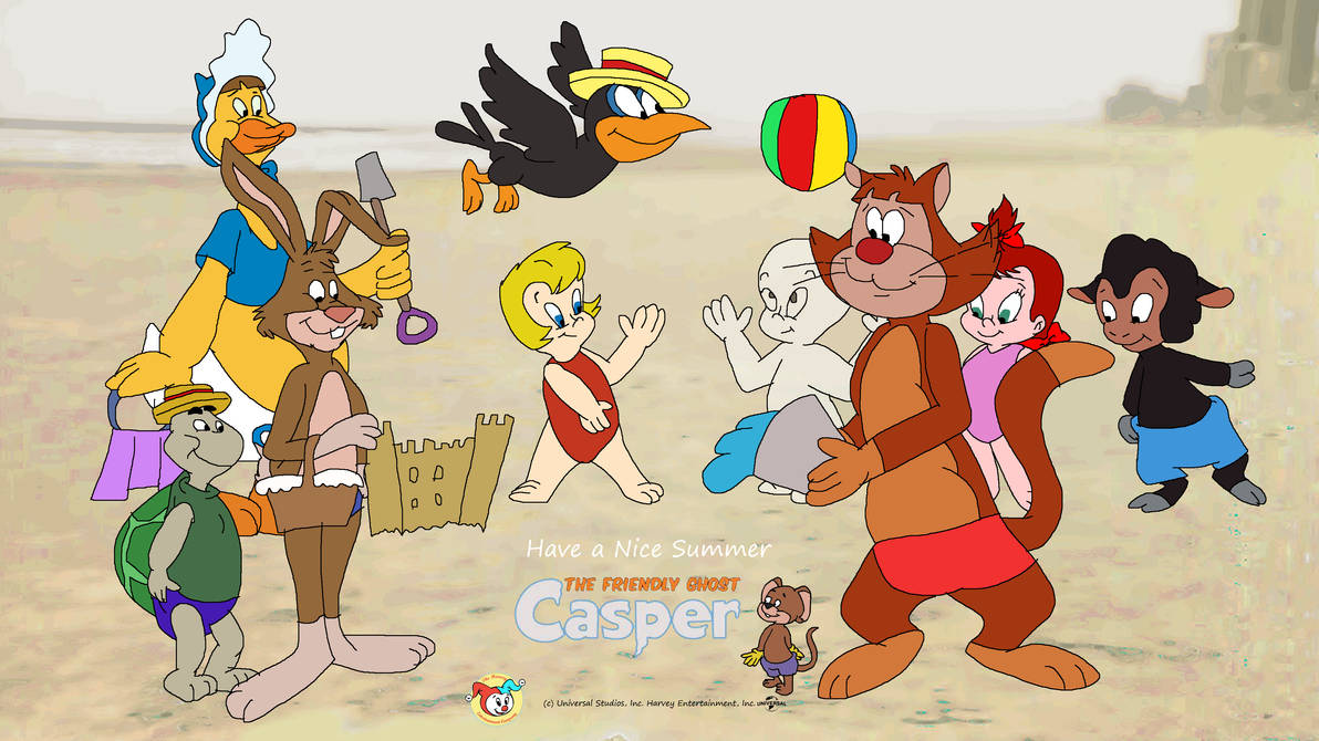 Casper and Friends (Summer Edition) by TomArmstrong20 on DeviantArt