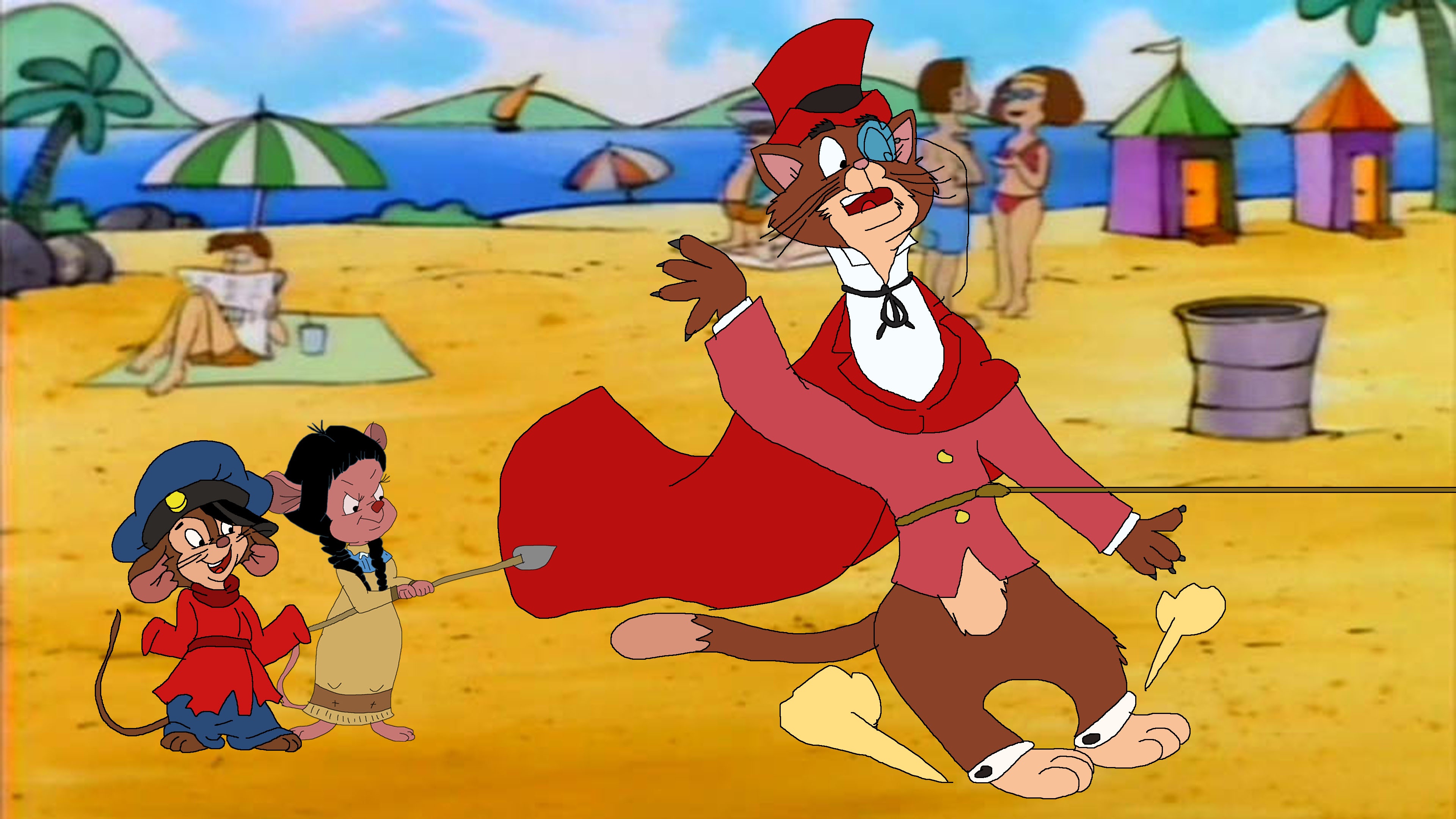 Cat R Waul been trapped with Motorboat ski by TomArmstrong20 on DeviantArt