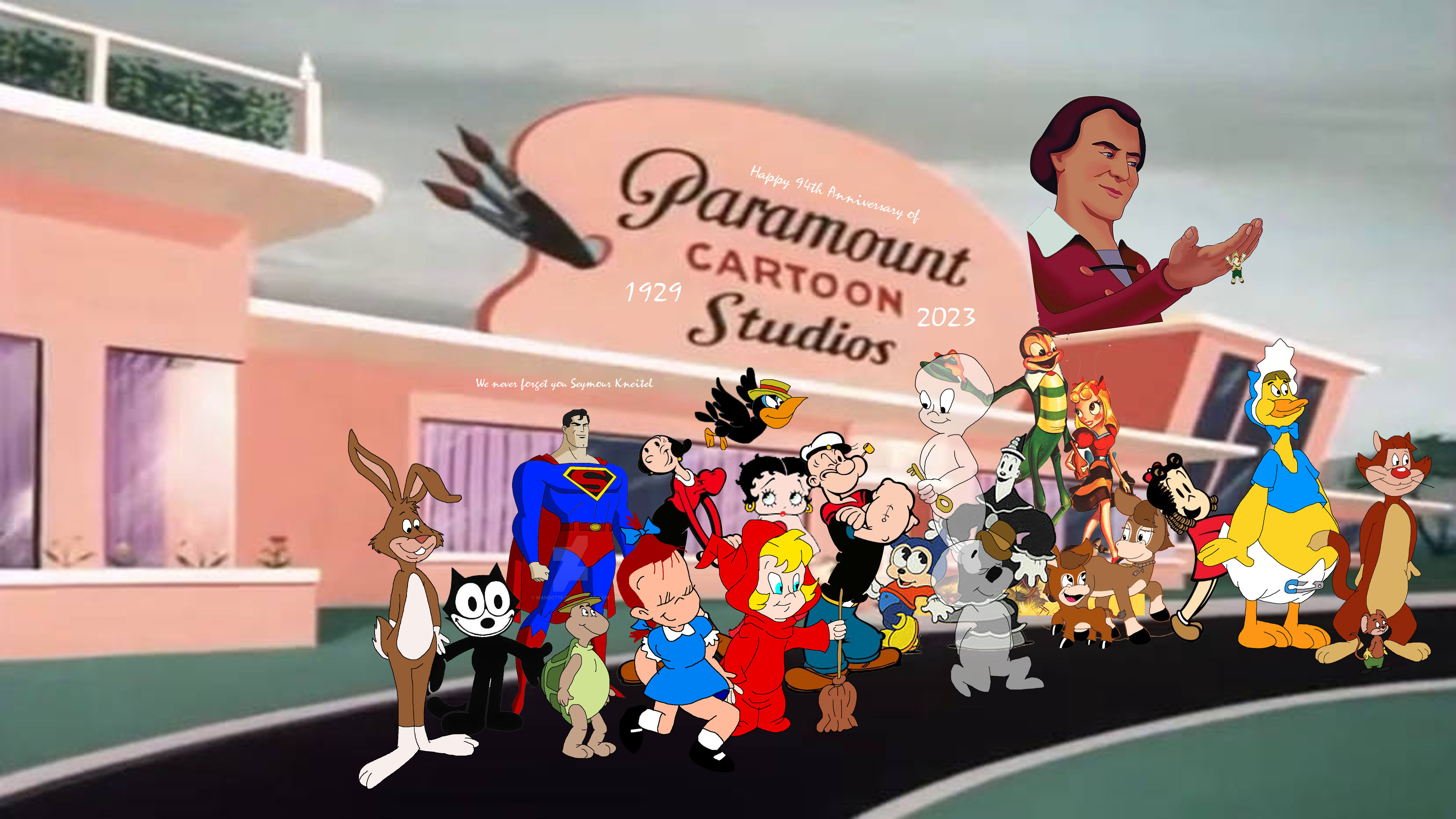 Paramount Animation Characters Happy 94th Anniversary of Paramount cartoons by TomArmstrong20 on ...