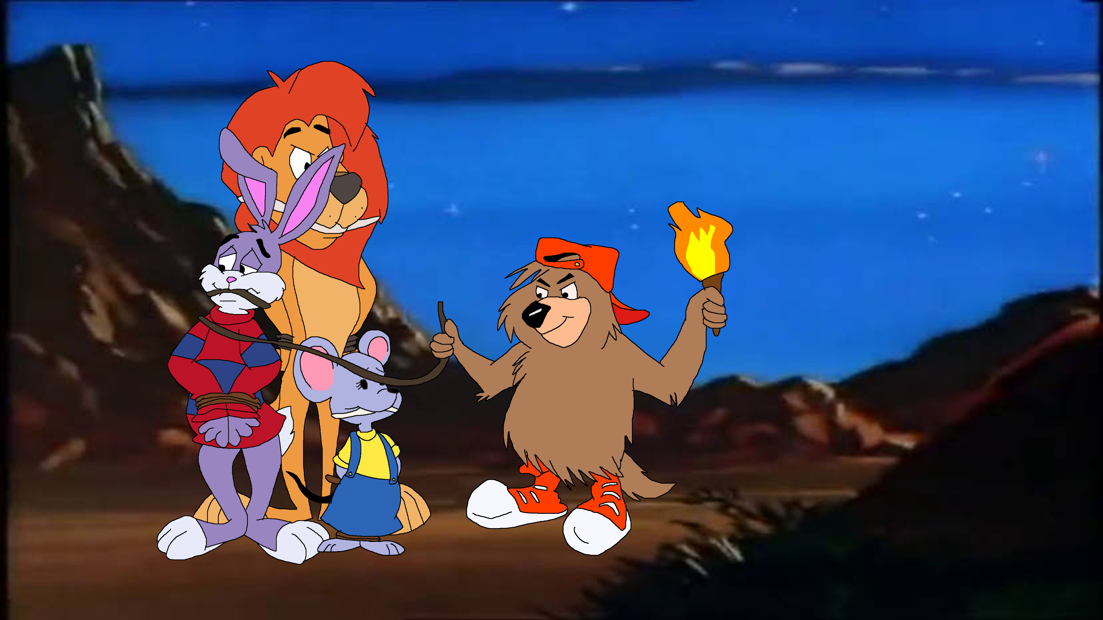 Reader Rabbit been kidnapped by Spike by TomArmstrong20 on DeviantArt