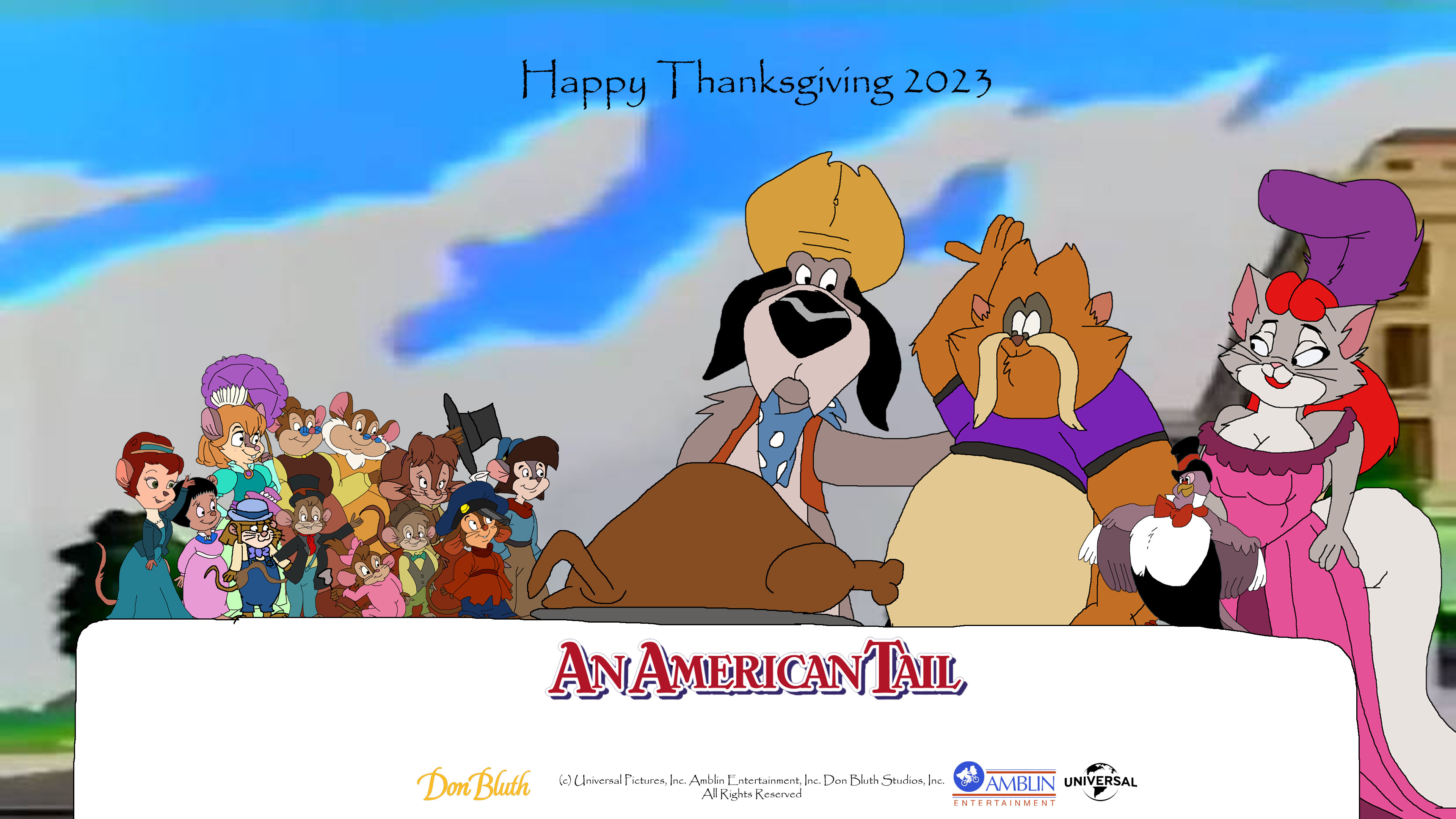 Happy Thanksgiving 2023 from An American Tail by TomArmstrong20 on ...