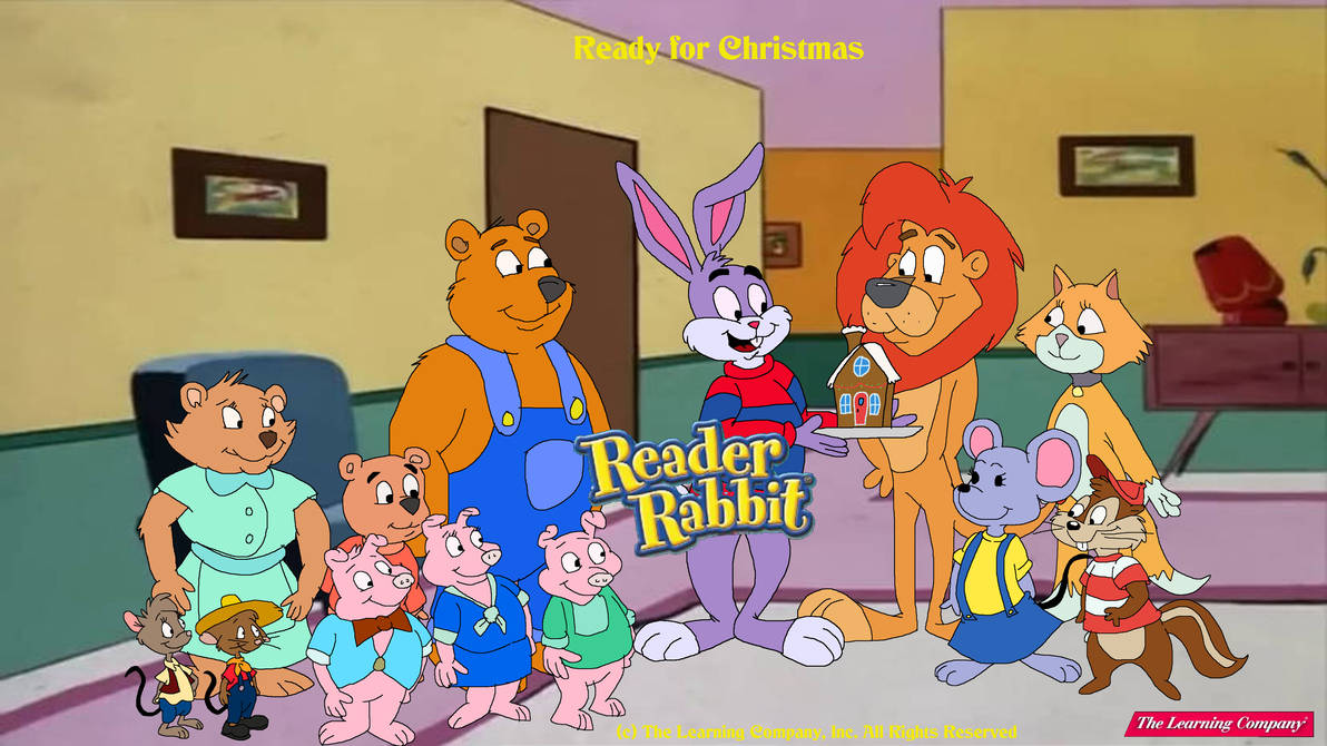 Armstrong Rabbit Ready for Christmas with Reader Rabbit by TomArmstrong20 on DeviantArt