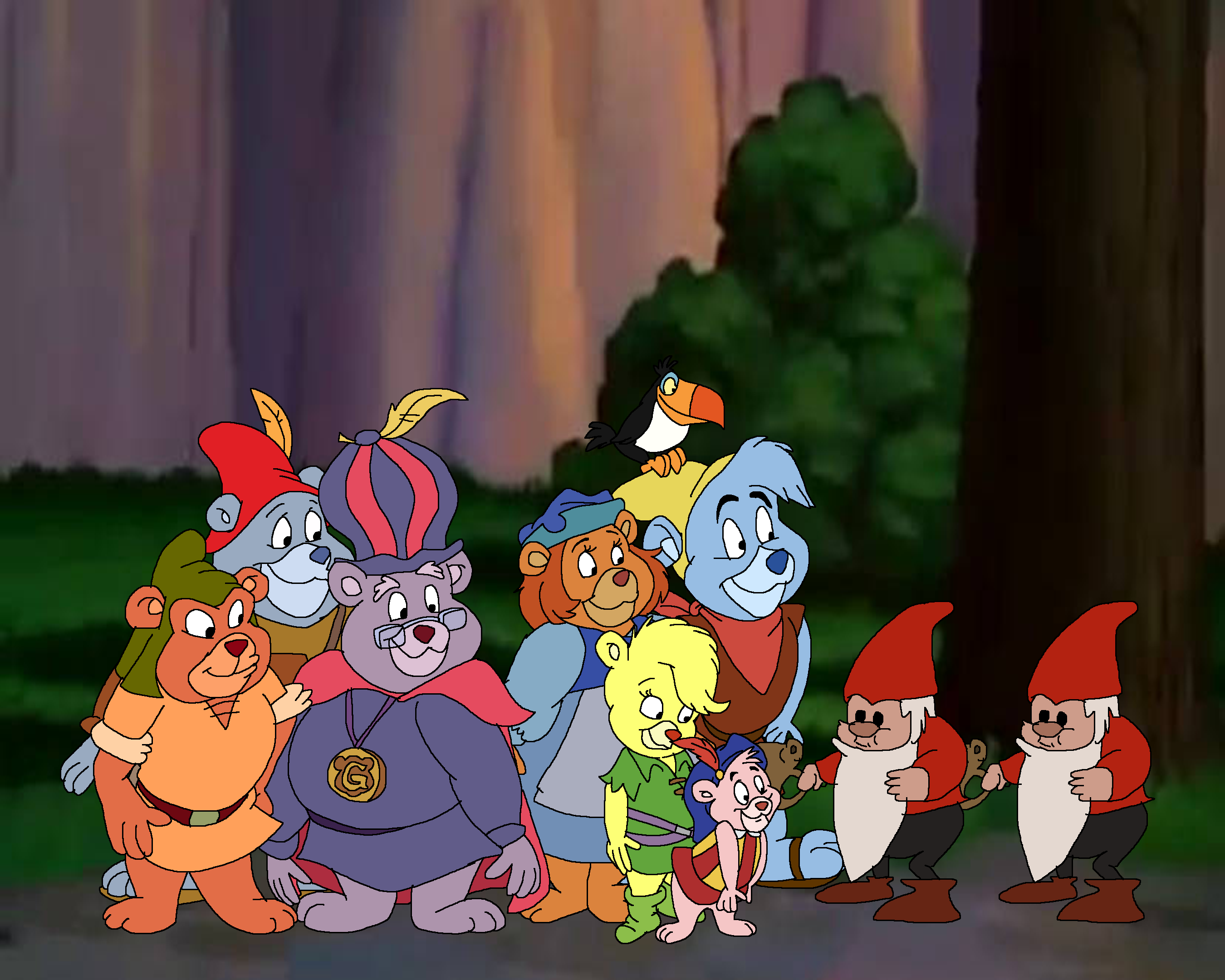 Deviantart Gummi Babes in the Gummi Glen by TomArmstrong20 on DeviantArt