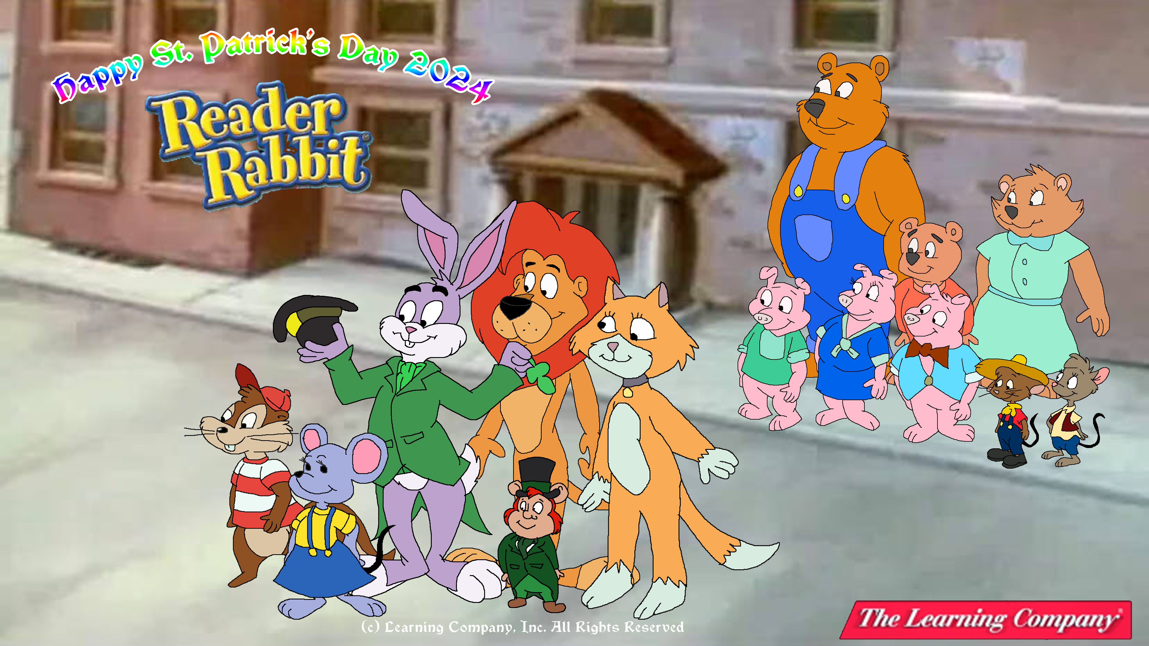 Patrick Rabbit Happy St Patrick's Day 2024 from Reader Rabbit by TomArmstrong20 on ...