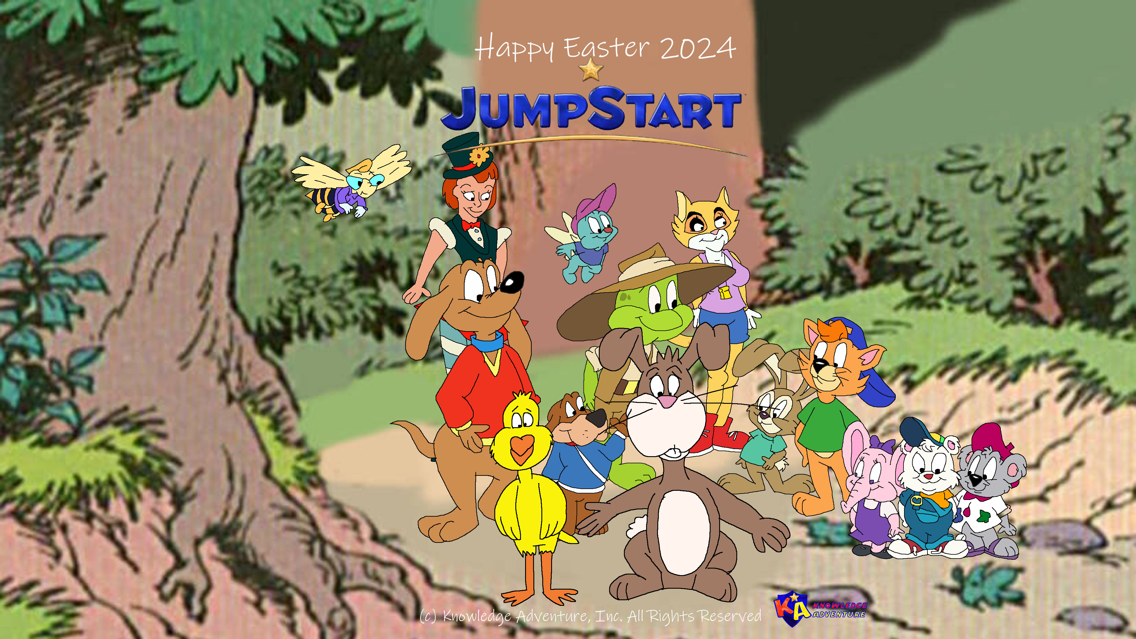 Happy Easter 2024 from JumpStart by TomArmstrong20 on DeviantArt