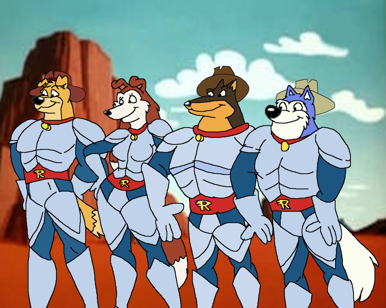 Road Rovers in Wild West by TomArmstrong20 on DeviantArt