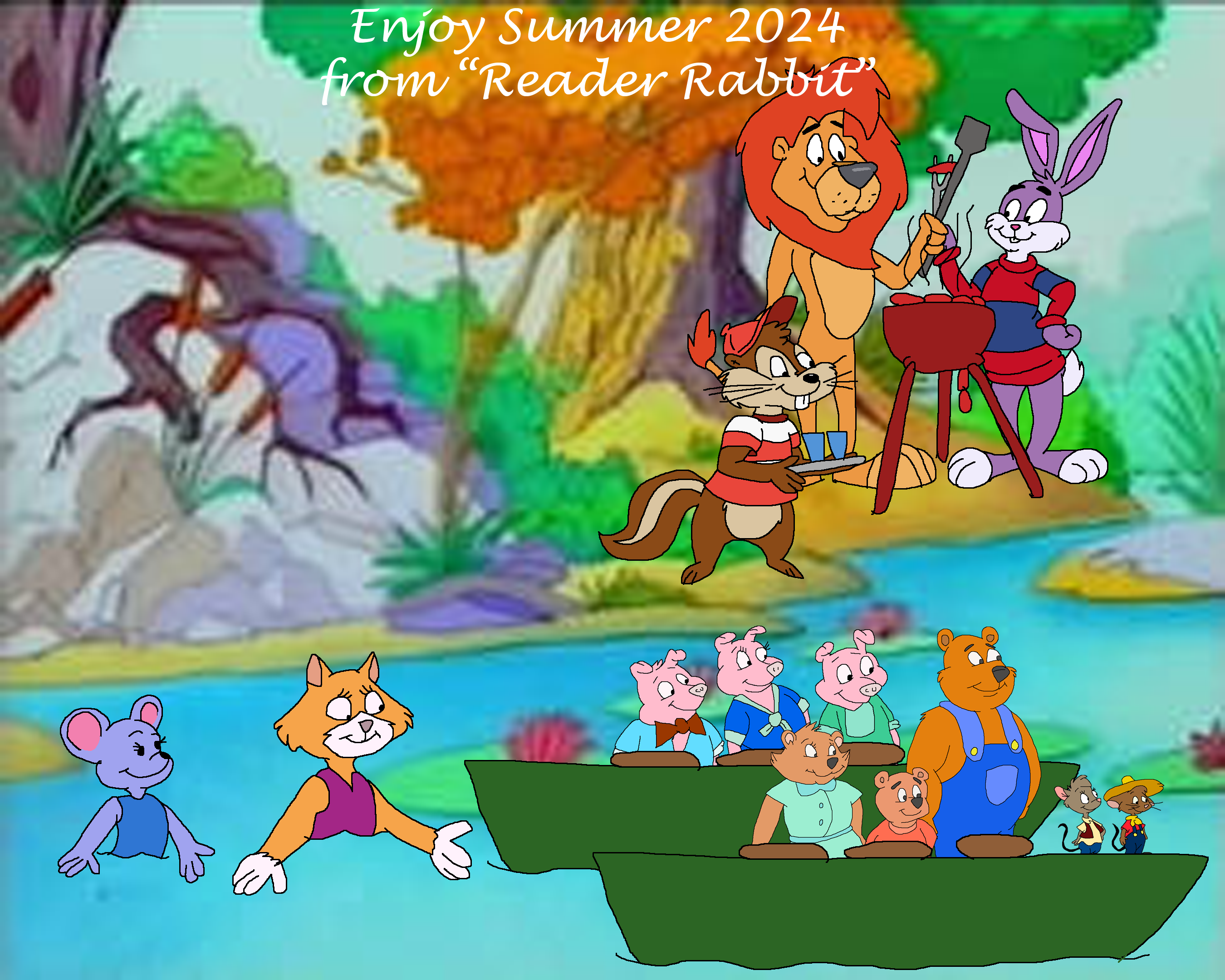 Enjoy Summer 2024 from Reader Rabbit by TomArmstrong20 on DeviantArt