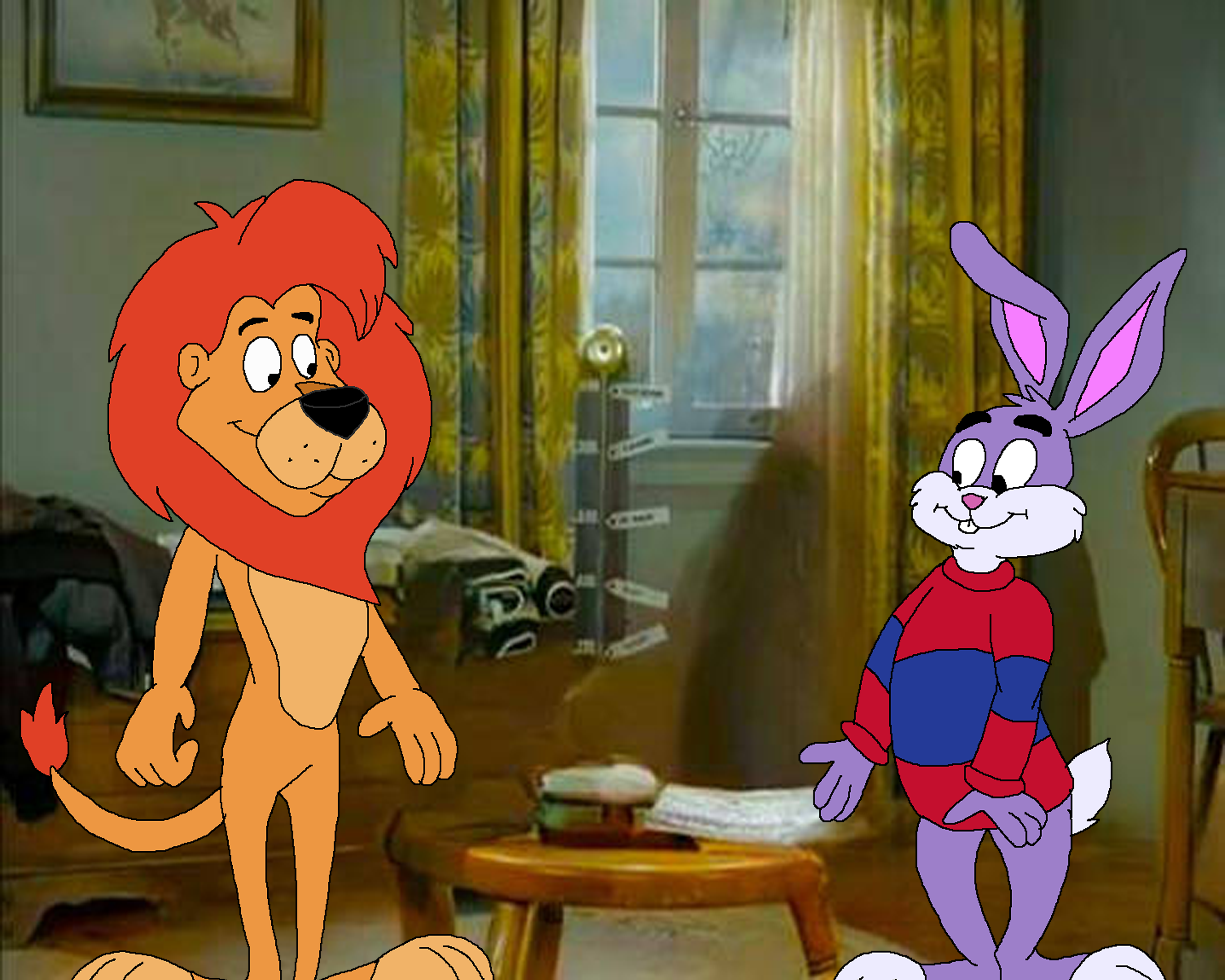 The Adventures of Reader Rabbit and Sam the Lion by TomArmstrong20 on ...