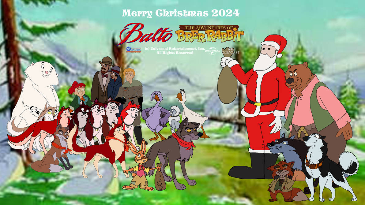 Armstrong Rabbit Merry Chrismtas 2024 from Balto and Brer Rabbit by TomArmstrong20 on ...